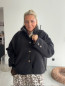 Preview: Oversized - Kurzmantel Schwarz