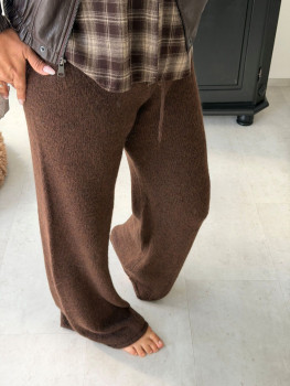 Flausch - Hose Braun