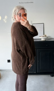 Preview: Long - Pulli - V Schoko