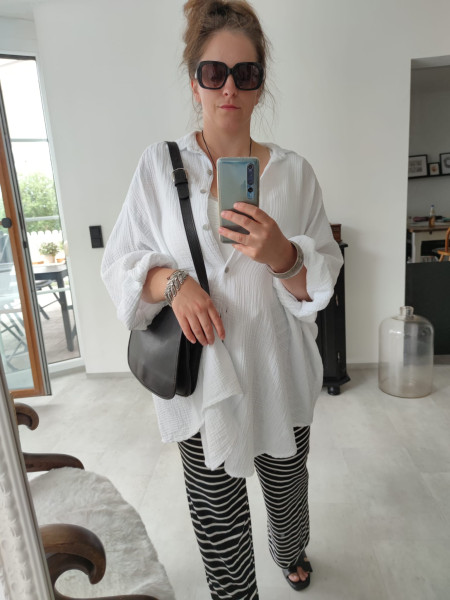 Musselin Bluse
